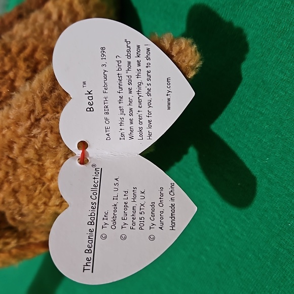 Beak - Set of Two - Ty Beanie Babies - Picture 5 of 9